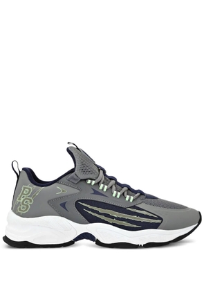 Plein Sport Lo-Top logo-print sneakers - Grey