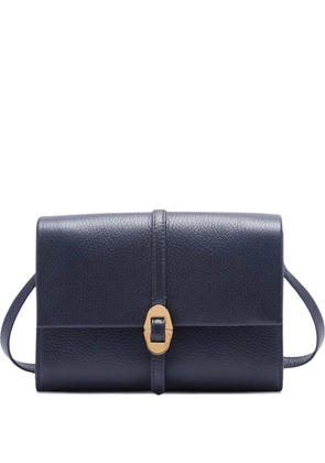 Coccinelle Dorian geometric buckle shoulder bag - Blue