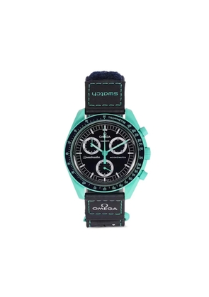 OMEGA xSwatch Moonswatch Mission on Earth 42mm watch - Black