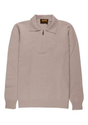 Svevo zip pocket polo shirt - Neutrals