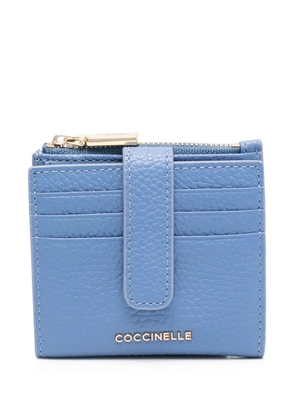 Coccinelle Soft Metallic wallet - Blue