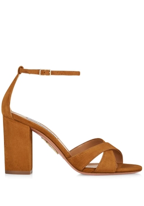 Aquazzura 85mm Divine sandals - Brown