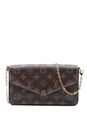 Louis Vuitton Pre-Owned 2019 Monogram Pochette Felicie crossbody bag - Brown
