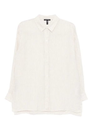 Eileen Fisher stripe-printed shirt - Neutrals