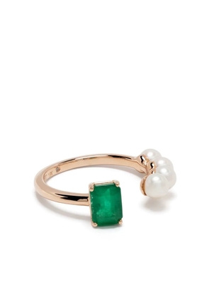 SHAY 18K rose gold multi-stone ring - Silver