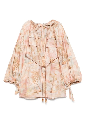 ZIMMERMANN Illuminate mini dress - Neutrals