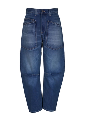Nili Lotan Shon Bedford patch-pocket jeans - Blue