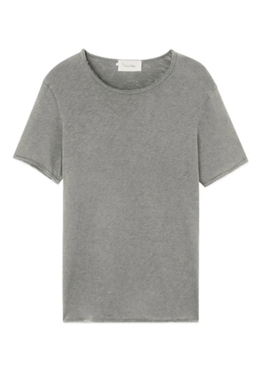 American Vintage sonoma raw-edge T-shirt - Grey