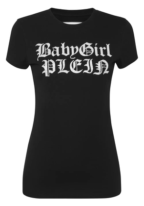Philipp Plein logo-embellished T-shirt - Black
