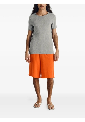 American Vintage sonoma raw-edge T-shirt - Grey