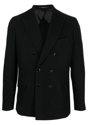 Reveres 1949 peak-lapels double-breasted blazer - Black