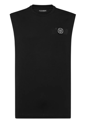 Plein Sport round-neck sleeveless T-shirt - Black