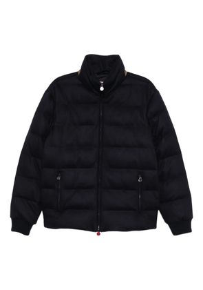 Kiton padded jacket - Blue