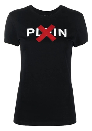Philipp Plein logo-print cotton T-shirt - Black