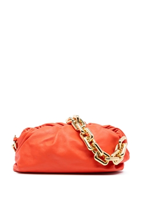 Bottega Veneta Pre-Owned 2012-2025 Lambskin Chain Pouch shoulder bag - Orange