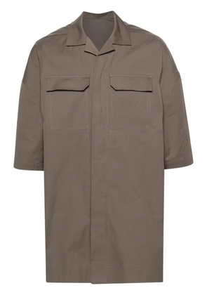 Rick Owens Magnum Tommy cotton shirt - Grey