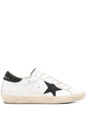 Golden Goose star-patch sneakers - White