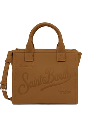 MC2 Saint Barth Vanity leather tote bag - Brown