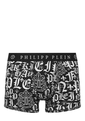 Philipp Plein logo-print boxers - Black