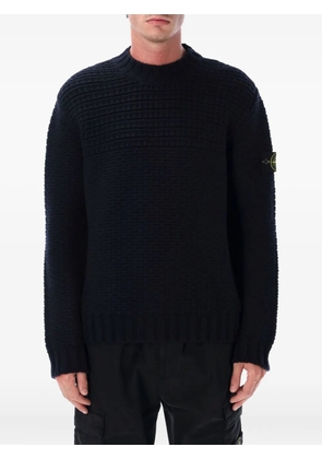 Stone Island crew-neck sweater - Blue