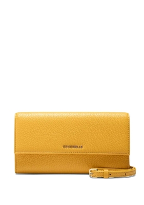 Coccinelle metallic wallet - Yellow