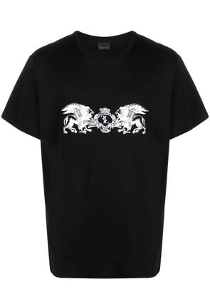 Billionaire logo-print detail T-shirt - Black