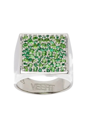 VEERT square ring - Silver