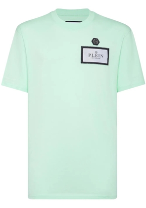 Philipp Plein patch-detail T-shirt - Green