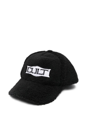 Cult logo-patch cap - Black