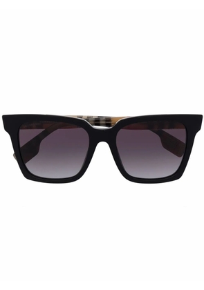 Burberry Eyewear square tinted sunglasses - Black