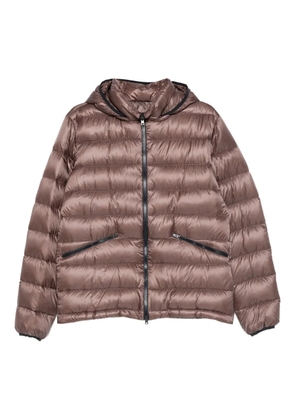 Herno hooded padded jacket - Brown