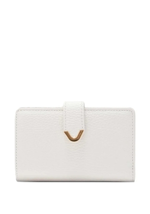 Coccinelle metallic wallet - White