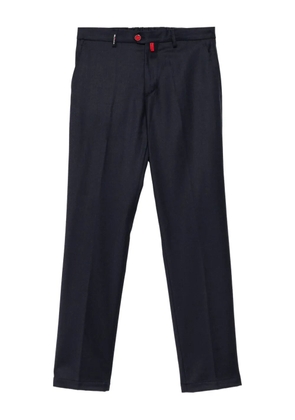 Kiton chino trousers - Blue