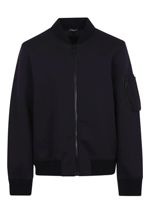 DONDUP zip-fastening bomber jacket - Blue