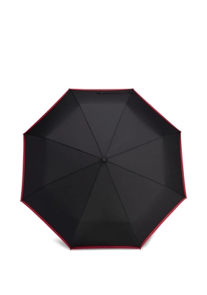 BOSS contrasting-trim umbrella - Black