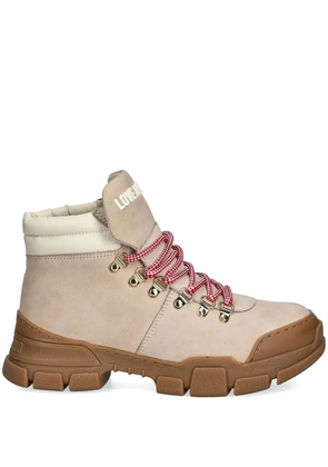 Love Moschino Trekk lace-up boots - Neutrals