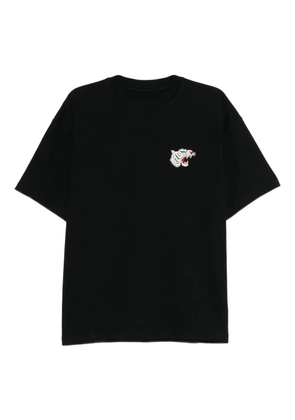 Melt embroidered T-shirt - Black