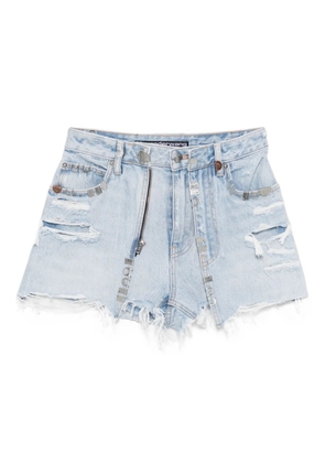 Alexander Wang double-layer skort - Blue