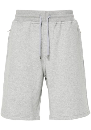 Brunello Cucinelli drawstring-waist jersey track shorts - Grey