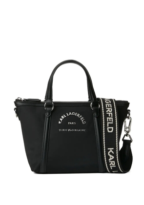 Karl Lagerfeld mini Rue St-Guillaume tote bag - Black