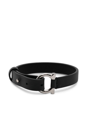 Ferragamo leather bracelet - Black