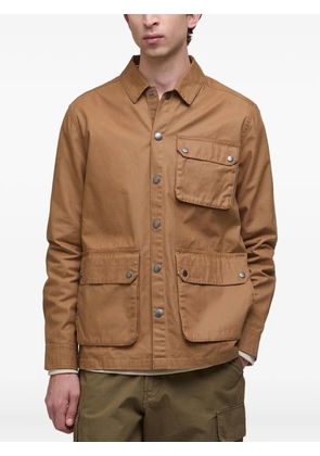 Barbour button-fastening multi-pocket overshirt - Brown