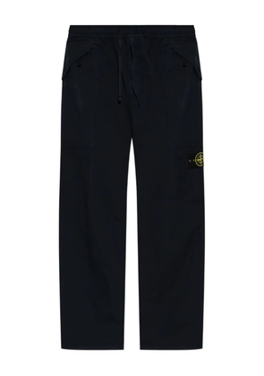 Stone Island Compass-badge cargo pants - Black