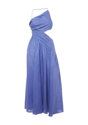 ZIMMERMANN Dupion midi dress - Purple