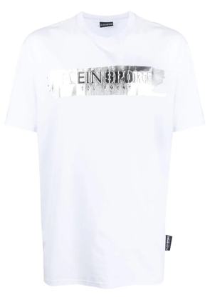 Plein Sport logo-print short-sleeved T-shirt - White