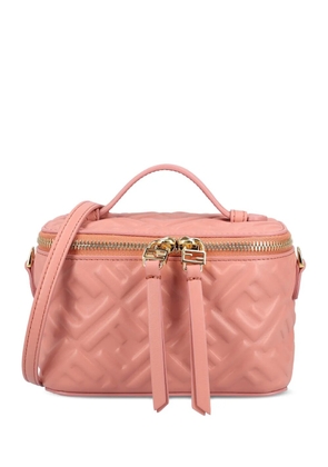 FENDI Vanity FF-pattern quilted tote bag - Pink