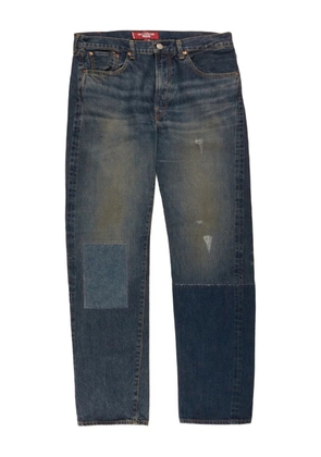 Junya Watanabe MAN patchwork jeans - Blue