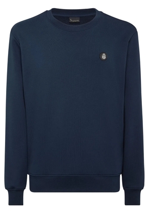 Billionaire logo patch sweatshirt - Blue