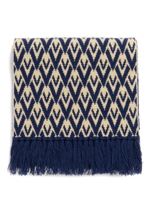 Valentino Garavani Toute La V wool scarf - Neutrals