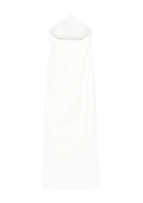 Solace London Senna strapless maxi dress - Neutrals